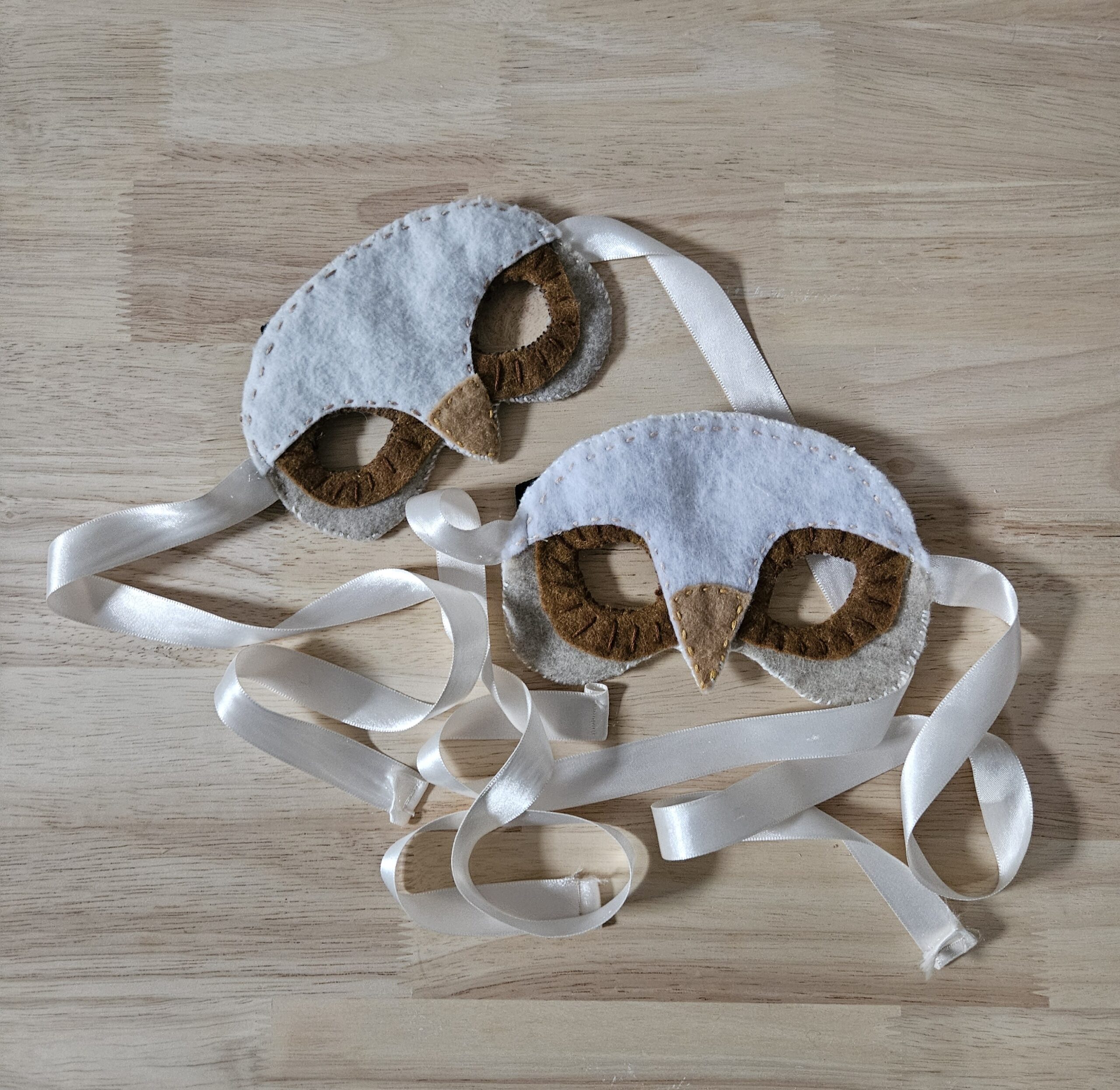 Whimsical Owl Mask for littles ones with pdf download